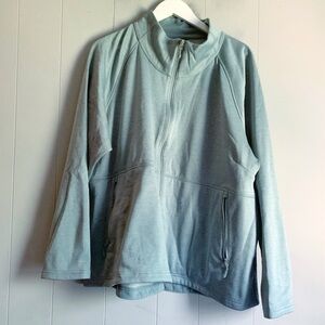 Kirkland Signature Sea Green Soft Shell Full Zip Fleece Jacket XXL